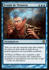 Erosão de Memória / Memory Erosion - Magic: The Gathering - MoxLand